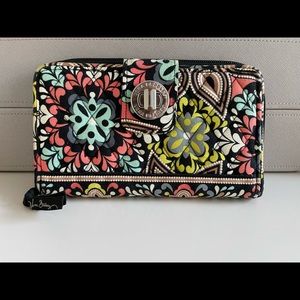 Gently Used Vera Bradley Wallet with Two Compartments